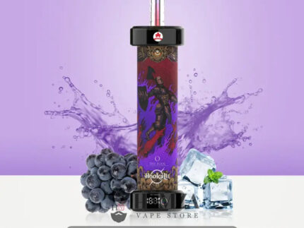 OLIT Hookalit Disposable 40k Puffs Grape Ice اوليت هوكاليت ٤٠ الف باف ديسبوزابل عنب ايس 40000 / 5mg (Freebase)