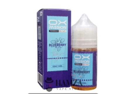 OXVA OX Passion SaltNic Blueberry - اوكسفا او اكس باشون سولت بلوبيرى 30ML (50MG) Premium Liquid