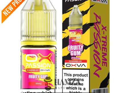 OXVA OX Passion Freeze SaltNic Fruity bubblegum - اوكسفا او اكس باشون فريز سولت لبان فروتى - 30ML (50MG) - Premium