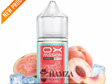 OXVA OX Passion Freeze SaltNic Juicy peach - اوكسفا او اكس باشون فريز سولت خوخ جوسى - 30ML (50MG) - Premium Liquid