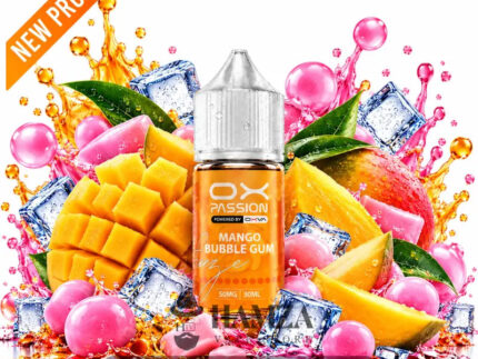 OXVA OX Passion Freeze SaltNic Mango bubblegum - اوكسفا او اكس باشون فريز سولت لبان مانجو - 30ML (50MG) - Premium Liquid