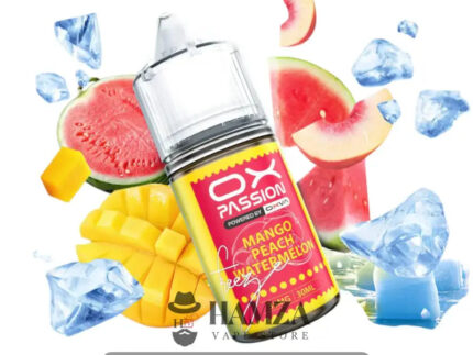 OXVA OX Passion SaltNic Mango peach watermelon - اوكسفا او اكس باشون سولت مانجو بطيخ خوخ 30ML (50MG) Premium Liquid