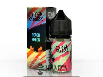 OXVA OX Passion SaltNic Peach melon - اوكسفا او اكس باشون سولت خوخ كنتالوب 30ML (50MG) Premium Liquid