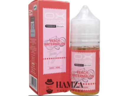 OXVA OX Passion SaltNic Peach watermelon - اوكسفا او اكس باشون سولت خوخ بطيخ 30ML (50MG) Premium Liquid