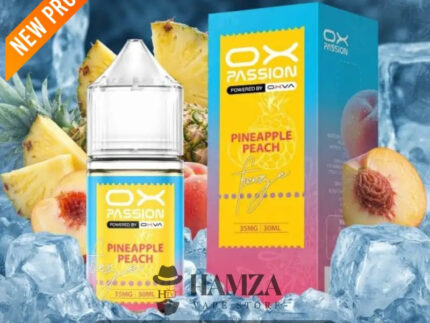 OXVA OX Passion Freeze SaltNic Pineapple peach - اوكسفا او اكس باشون فريز سولت أناناس خوخ - 30ML (50MG) - Premium Liquid