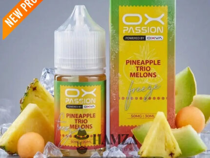 OXVA OX Passion Freeze SaltNic Pineapple trio melons - اوكسفا او اكس باشون فريز سولت أناناس تريو ميلون - 30ML (50MG)