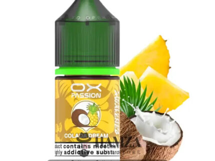 OXVA OX Passion SaltNic Colada Dream - اوكسفا او اكس باشون سولت اناناس جوز هند 30mg (30ml) Premium Liquid