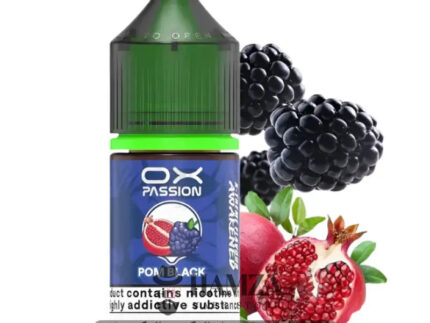 OXVA OX Passion SaltNic Pom Black - اوكسفا او اكس باشون سولت توت اسود رمان 30mg (30ml) Premium Liquid