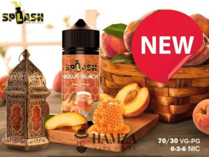 Splash Boom Peach Ice - Egyptian Liquid