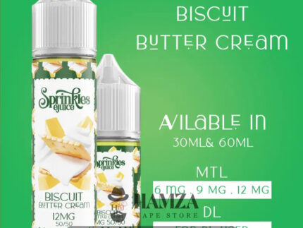 Sprinkles E Juice Biscuit Butter Cream - سبرينكلز بسكويت كريمة زبدة Egyptian Liquid