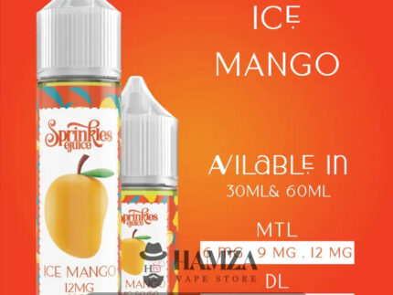 Sprinkles E Juice Ice Mango - سبرينكلز مانجو ساقع Mtl (60Ml) / 6Mg Egyptian Liquid