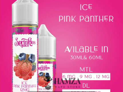 Sprinkles E Juice Ice Pink Panther - سبرينكلز ميكس توت ساقع Mtl (60Ml) / 6Mg Egyptian Liquid