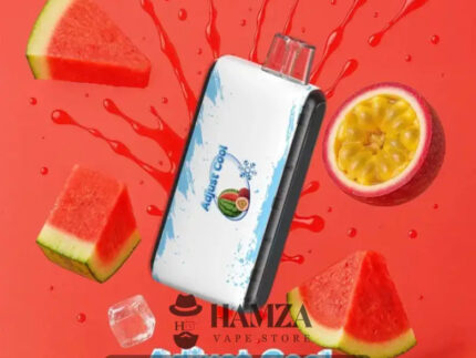 ADJUST COOL Disposable 50K Puffs Passion Fruit Watermelon - أدجوست كول 50 الف بف بطيخ باشن فروت 50000 / 750MAH / 30ML