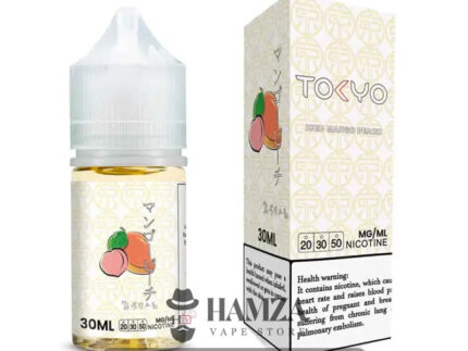 Tokyo E Juice Saltnic Iced Mango Peach - طوكيو سولت مانجو خوخ ساقع Premium Liquid