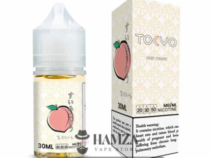 Tokyo E Juice Saltnic Iced Peach - طوكيو سولت خوخ ساقع Premium Liquid