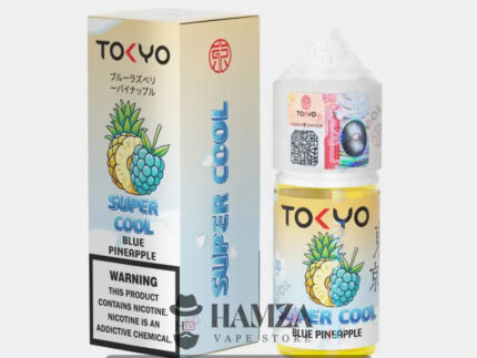 Tokyo E Juice SaltNic Super Cool Blue pineapple - طوكيو سولت سوبر كوول أناناس توت أيس - Premium Liquid
