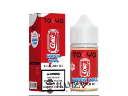 Tokyo E Juice SaltNic Super Cool Coca cola ice - طوكيو سولت سوبر كوول كولا أيس Premium Liquid