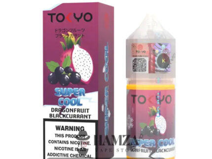 Tokyo E Juice SaltNic Super Cool Dragon fruit blackcurrant - طوكيو سولت سوبر كوول دراجون فروت بلاك كارنت - Premium