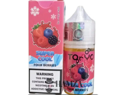 Tokyo E Juice SaltNic Super Cool Four Berries - طوكيو سولت سوبر كوول ميكس توت Premium Liquid