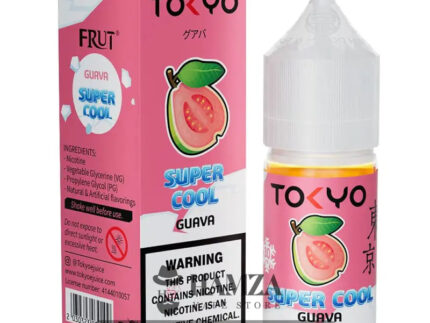 Tokyo E Juice Saltnic Super Cool Guava - طوكيو سولت سوبر كوول جوافة Premium Liquid
