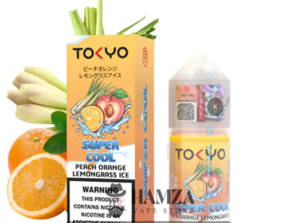 Tokyo E Juice SaltNic Super Cool ORANGE LEMONGRASS - طوكيو سولت سوبر كوول برتقال ليمون جراس Premium Liquid