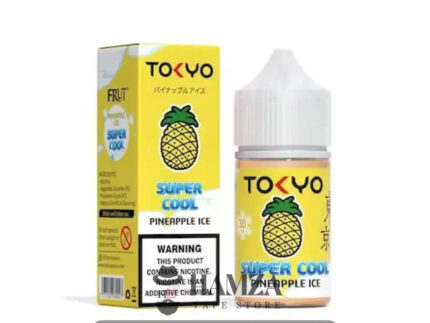 Tokyo E Juice Saltnic Super Cool Pineapple Ice - طوكيو سولت سوبر كوول اناناس ساقع Premium Liquid