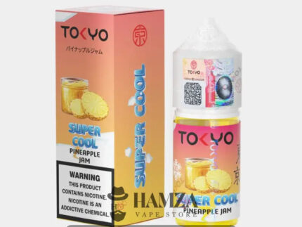Tokyo E Juice SaltNic Super Cool PINEAPPLE JAM - طوكيو سولت سوبر كوول مربى أناناس Premium Liquid