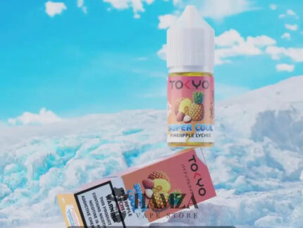 Tokyo E Juice SaltNic Super Cool PINEAPPLE LYCHEE - طوكيو سولت سوبر كوول أناناس ليتشى Premium Liquid