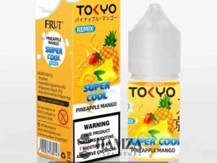 Tokyo E Juice Saltnic Super Cool Pineapple Mango - طوكيو سولت سوبر كوول اناناس مانجو Premium Liquid