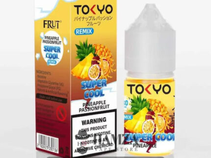 Tokyo E Juice Saltnic Super Cool Pineapple Passion Fruit - طوكيو سولت سوبر كوول