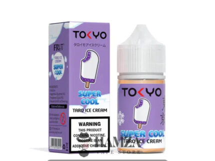 Tokyo E Juice Saltnic Super Cool Taro Ice Cream - طوكيو سولت سوبر كوول ايس