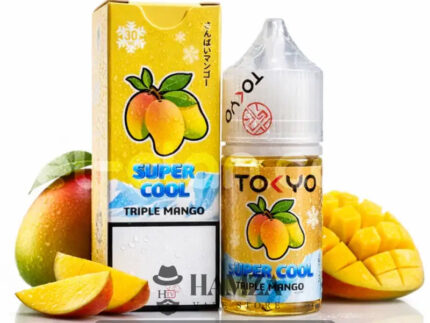 Tokyo E Juice SaltNic Super Cool Triple mango - طوكيو سولت سوبر كوول تريبل مانجو - Premium Liquid
