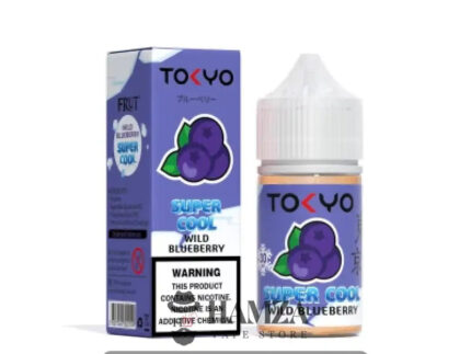 Tokyo E Juice Saltnic Super Cool Wild Blueberry - طوكيو سولت سوبر كوول وايلد
