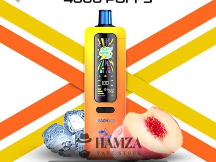 Tugboat Royal Pro Disposable 40K Puffs Peach Ice - تاجبوت ديسبوزابل 40 الف بف خوخ ايس - 40000 / 3mg (Freebase)