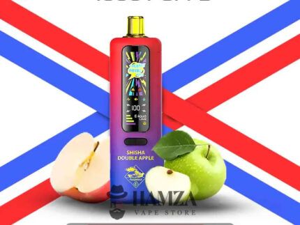 Tugboat Royal Pro Disposable 40K Puffs Shisha Douple Apple - تاجبوت ديسبوزابل 40 الف بف شيشة تفاحتين - 40000 / 3mg