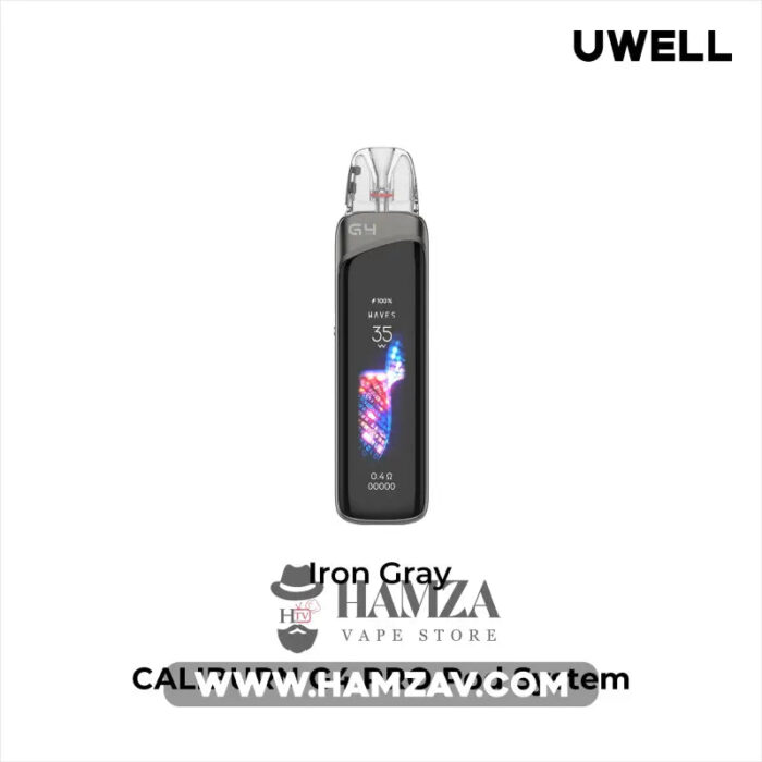 Uwell Caliburn G4 PRO Pod - يوويل كاليبرن جي ٤ برو بود Iron gray MTL Pods