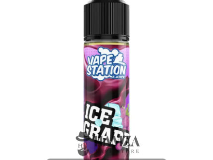 Vape Station Ice Grape - فيب ستيشن عنب ساقع Dl (60Ml) / 3Mg Egyptian Liquid