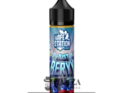 Vape Station Just Berry - فيب ستيشن ميكس بلوبيري بارد Dl (60Ml) / 3Mg Egyptian Liquid