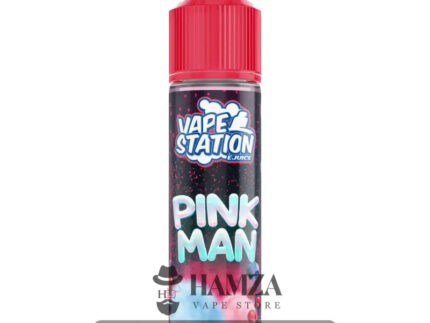 Vape Station Pink Man - فيب ستيشن بينك مان توت غزل بنات Dl (60Ml) / 3Mg Egyptian Liquid