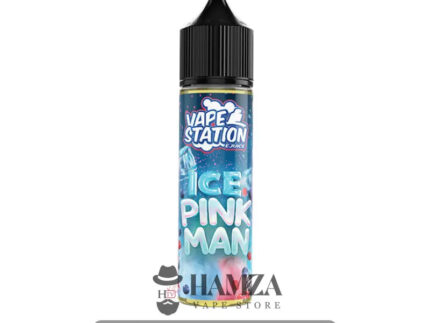 Vape Station Pink Man Ice - فيب ستيشن بينك مان توت غزل بنات ساقع Dl (60Ml) / 3Mg Egyptian Liquid