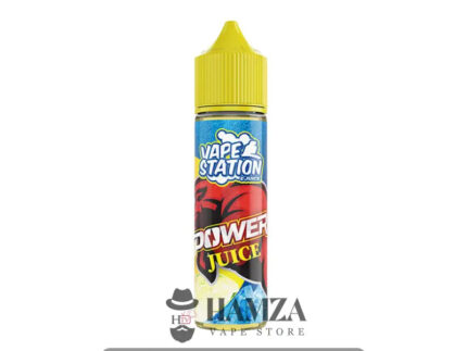 Vape Station Power Juice - فيب ستيشن مشروب الطاقة بارد Dl (60Ml) / 3Mg Egyptian Liquid