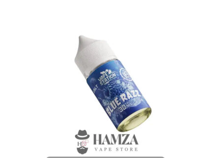 Vape Station Saltnic Super Ice Blue Razz - فيب ستيشن سولت سوبر ايس توت ازرق ساقع Egyptian Liquid