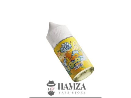Vape Station Saltnic Super Ice Fas Banana - فيب ستيشن سولت سوبر ايس فص موز ساقع Egyptian Liquid