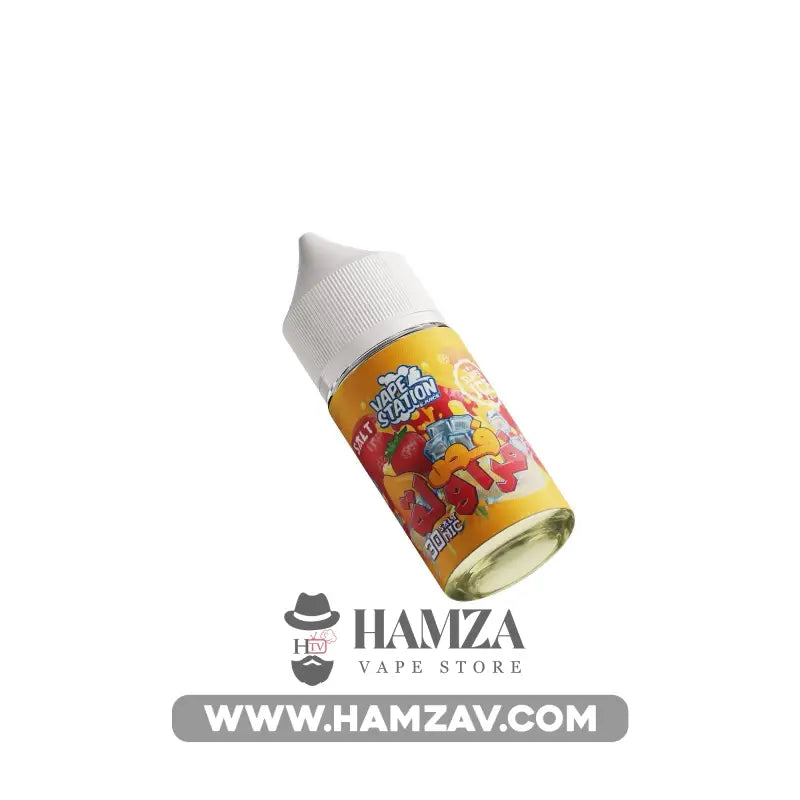Vape Station Saltnic Super Ice Fas Strawberry - فيب ستيشن سولت سوبر ايس فص