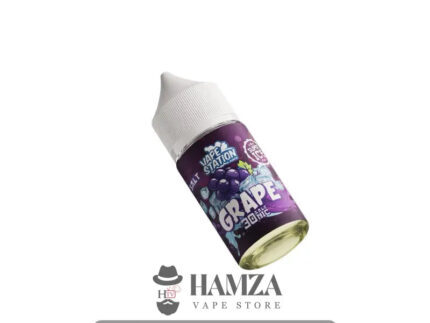 Vape Station Saltnic Super Ice Grape - فيب ستيشن سولت سوبر ايس عنب ساقع Egyptian Liquid
