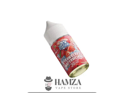 Vape Station Saltnic Super Ice Strawberry Watermelon - فيب ستيشن سولت سوبر ايس