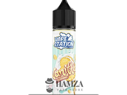 Vape Station Vanilla Biscuit - فيب ستيشن بسكويت فانيليا Dl (60Ml) / 3Mg Egyptian Liquid