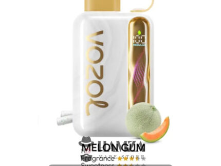 Vozol Star Disposable 40K Puff Melon Gum - فوزول ستار ديسبوزابل 40 ألف بف لبان كنتالوب 40000 / 5% SaltNic Disposable