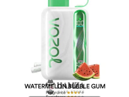 Vozol Star Disposable 40K Puff Watermelon Bubble Gum - فوزول ستار ديسبوزابل 40 ألف بف لبان بطيخ 40000 / 5% SaltNic