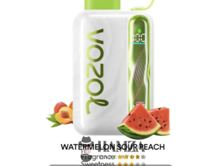 Vozol Star Disposable 40K Puff Watermelon Sour Peach - فوزول ستار ديسبوزابل 40 ألف بف بطيخ خوخ ساور 40000 / 5% SaltNic